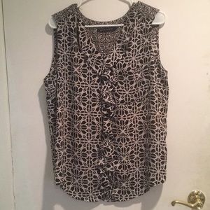 Zac & Rachel- B&W Blouse